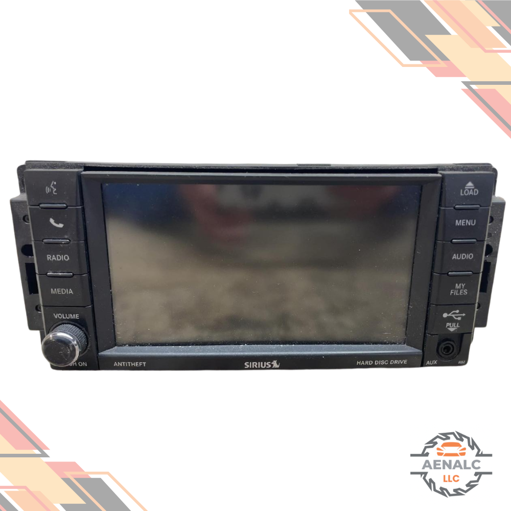 2012–2019 Chrysler Town & Country Radio Multimedia Satellite AM FM CD RBZ OEM — view 1