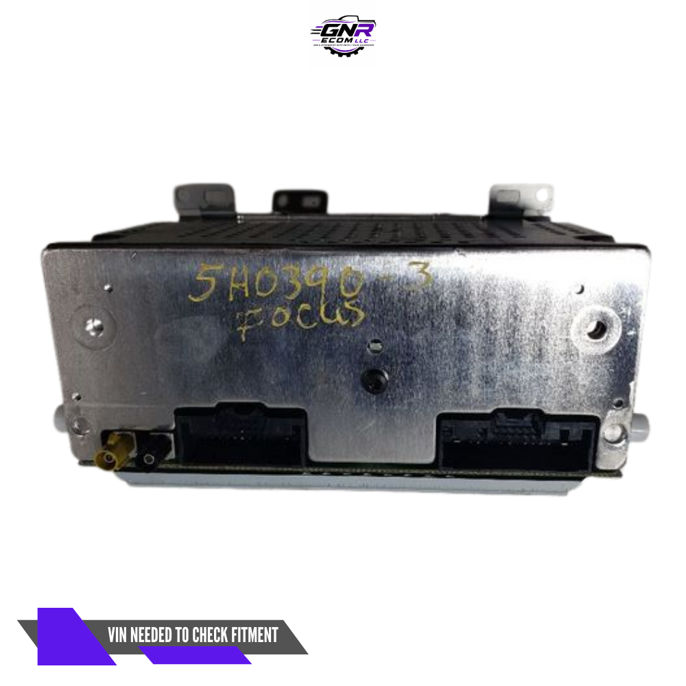 2012–2014 Ford Focus Receiver AM FM SATELLITE RADIO RECEIVER OEM — view 2