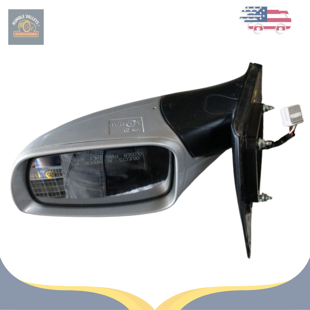 2011–2015 Hyundai Sonata Right Passenger Side View Door Mirror Silver OEM — view 2