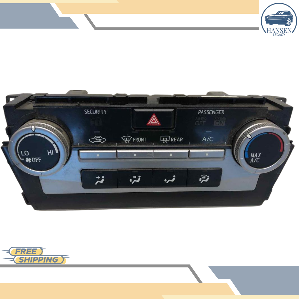 2012–2014 Toyota Camry Manual A/C AC Temperature Control 12 13 14 — view 4