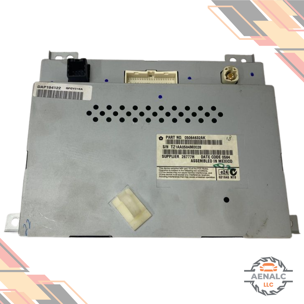 2011–2014 Chrysler 300 Dodge Charger Radio Info Information Display Screen OEM — view 3