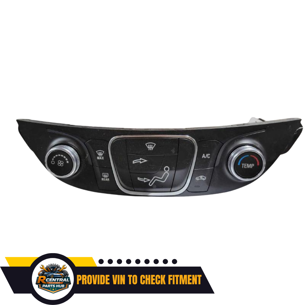 2019–2020 Chevrolet Malibu A/C AC Temperature Heater Control — view 3