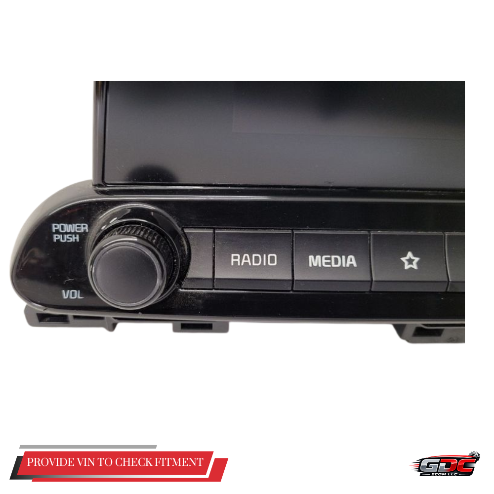 2019–2020 Kia Forte AM FM Radio Receiver Display Screen without Navigation OEM — view 3