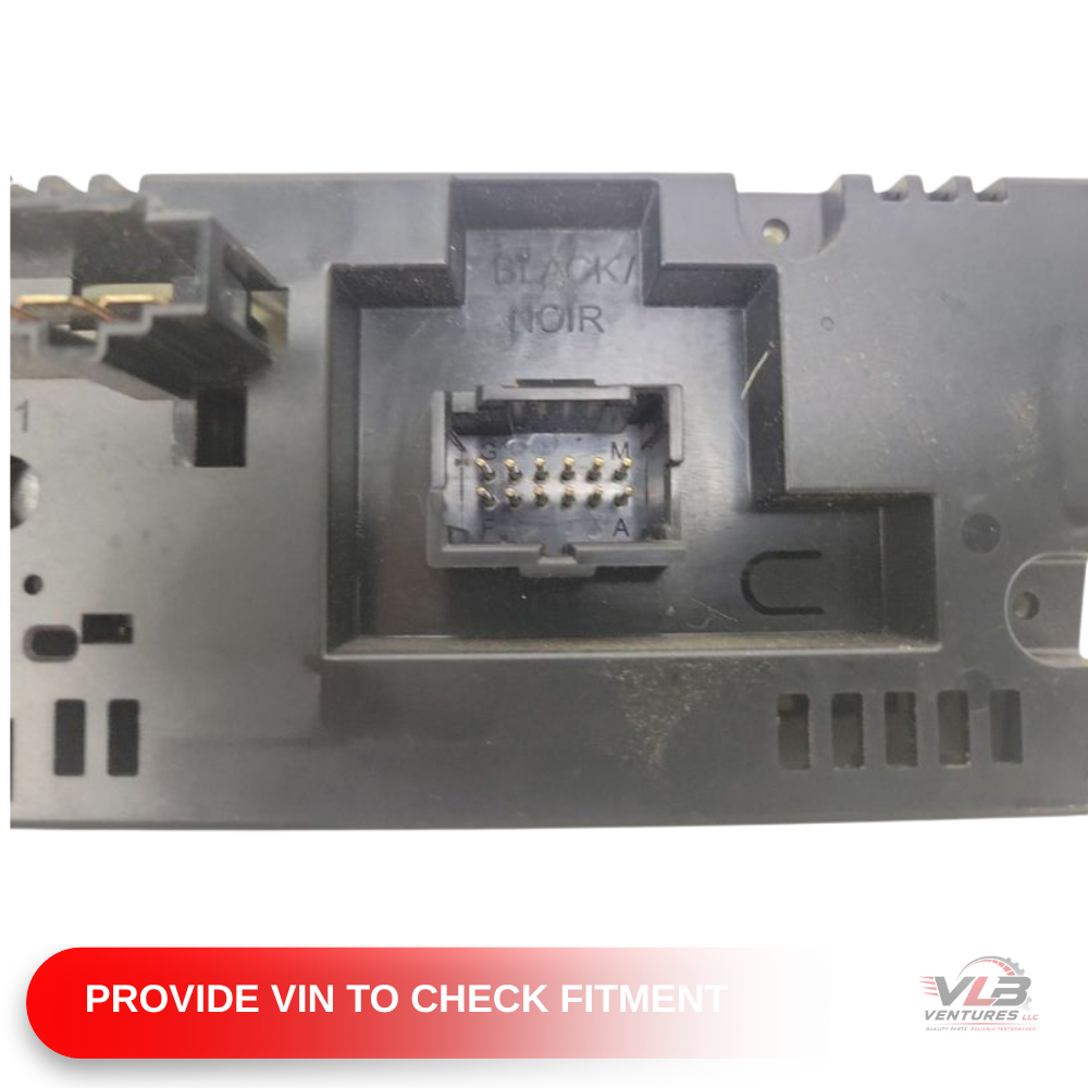 2006–2008 Hummer H3 Manual Climate AC Heater Temperature Control OEM — view 4