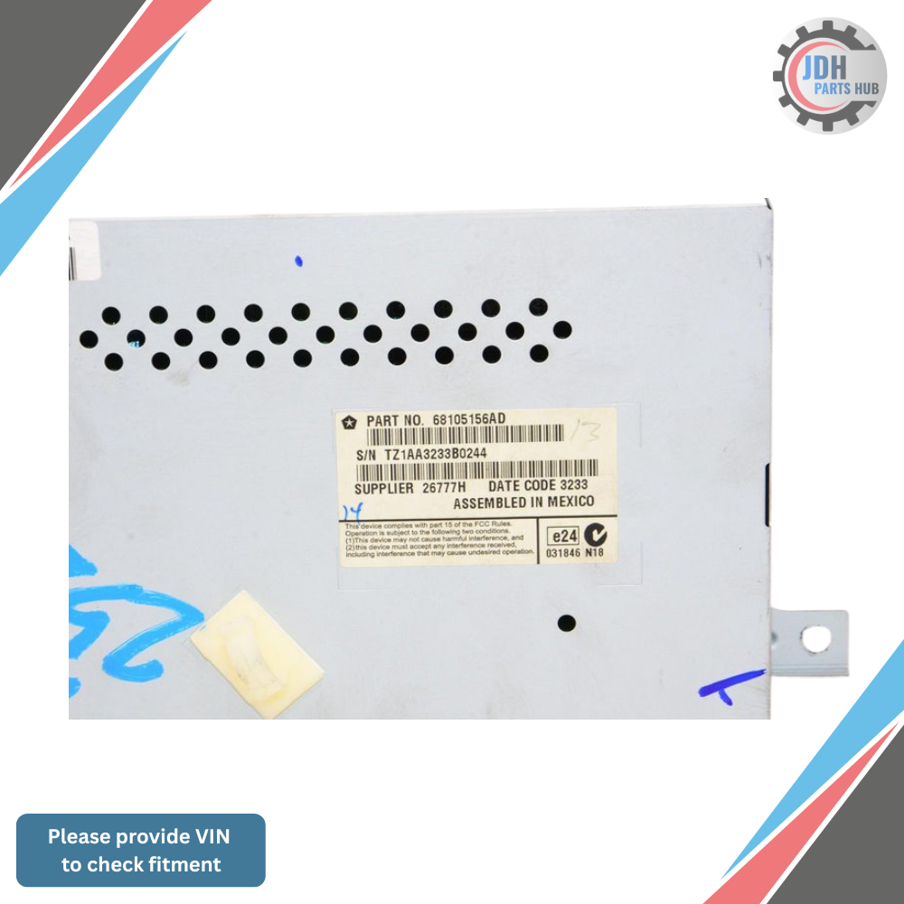 2011–2014 Chrysler 300 Dodge Charger Radio Info Information Display Screen OEM — view 3
