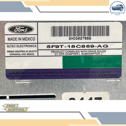 2005 Ford Mustang Radio Receiver ID 5F9T-18C869-AG OEM 05 TESTED — view 4