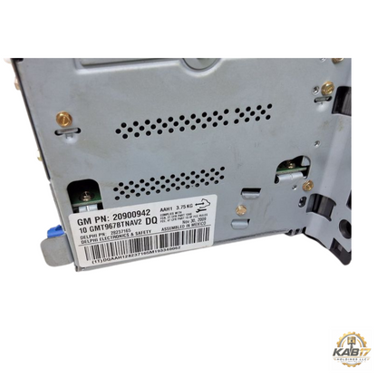 2010–2012 Chevrolet Traverse Navigation Radio Receiver with Display OEM — view 3