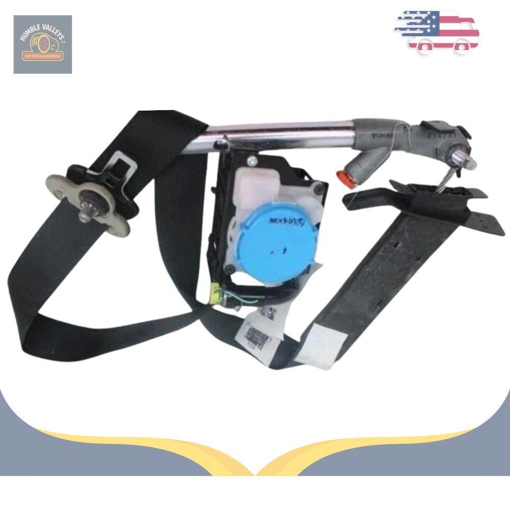 2014–2018 Nissan Rogue Front Right Passenger Seat Belt Retractor Black 15 16 17 — view 1