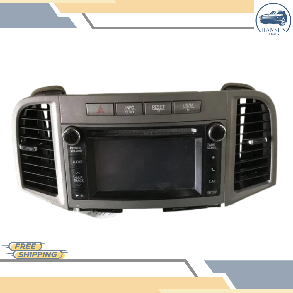 2013–2014 Toyota Venza 6.1" Radio Receiver Display Screen ID 57042 OEM — view 1
