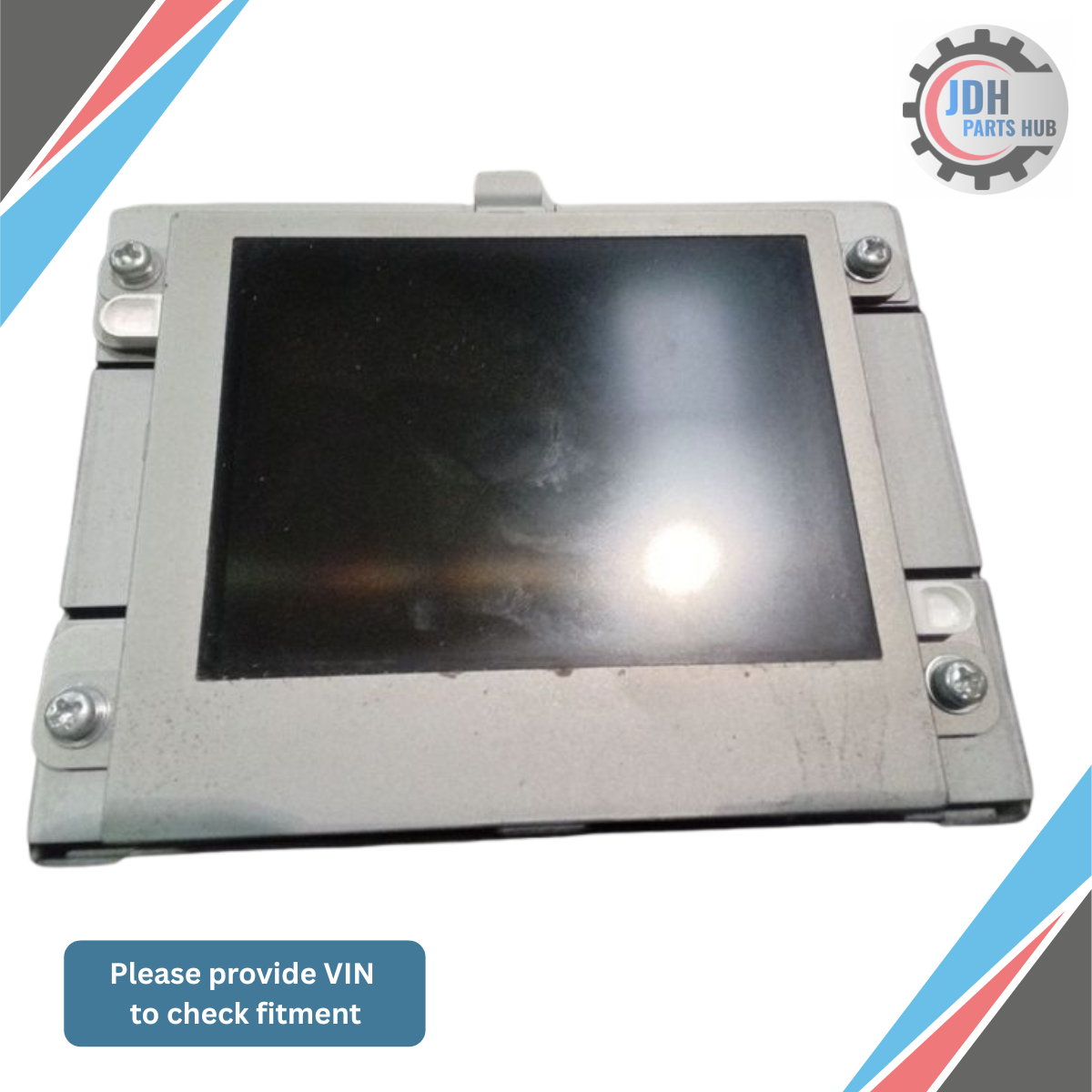 2009–2010 Toyota Highlander Upper Information Display Screen OEM — view 1