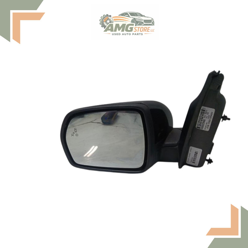 2019–2024 Ford Edge Left Driver Side View Door Mirror with Turn Signal Gray Oem — view 2