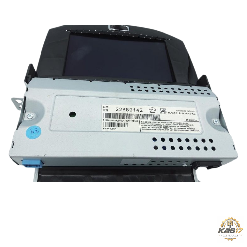 2013–2016 Chevrolet MALIBU INFORMATION RADIO DISPLAY SCREEN OPTION UDY OEM — view 5