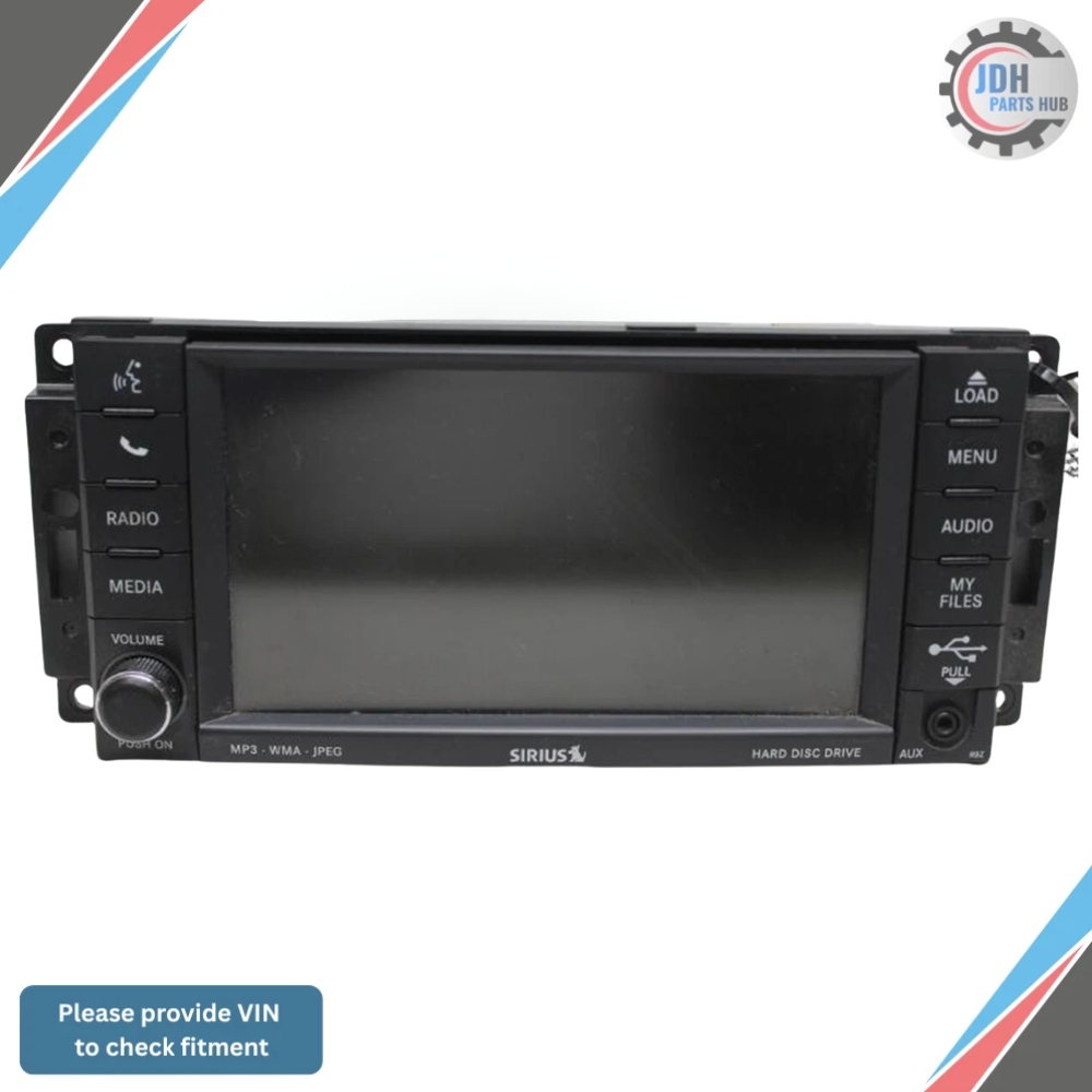 2010 Dodge Journey AM FM 20GB HDD MP3 DVD Player Radio Receiver OEM — view 1