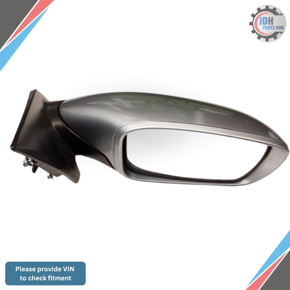 2011–2015 Hyundai Sonata Right Passenger Side View Door Mirror Silver OEM — view 1