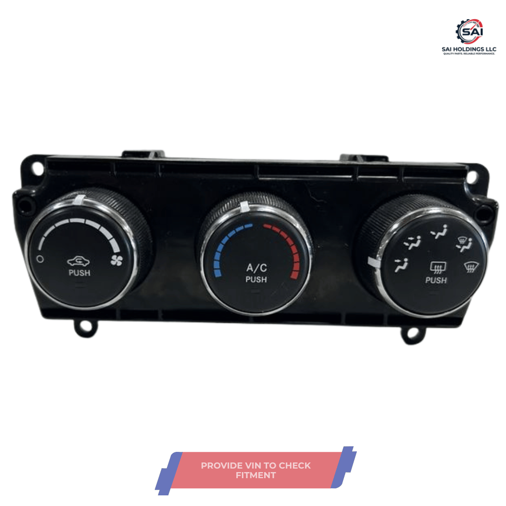 2014–2018 Jeep Wrangler Heater AC Temperature Control OEM — view 1