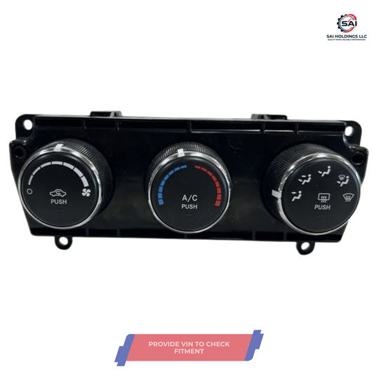 2014–2018 Jeep Wrangler Heater AC Temperature Control OEM — view 1