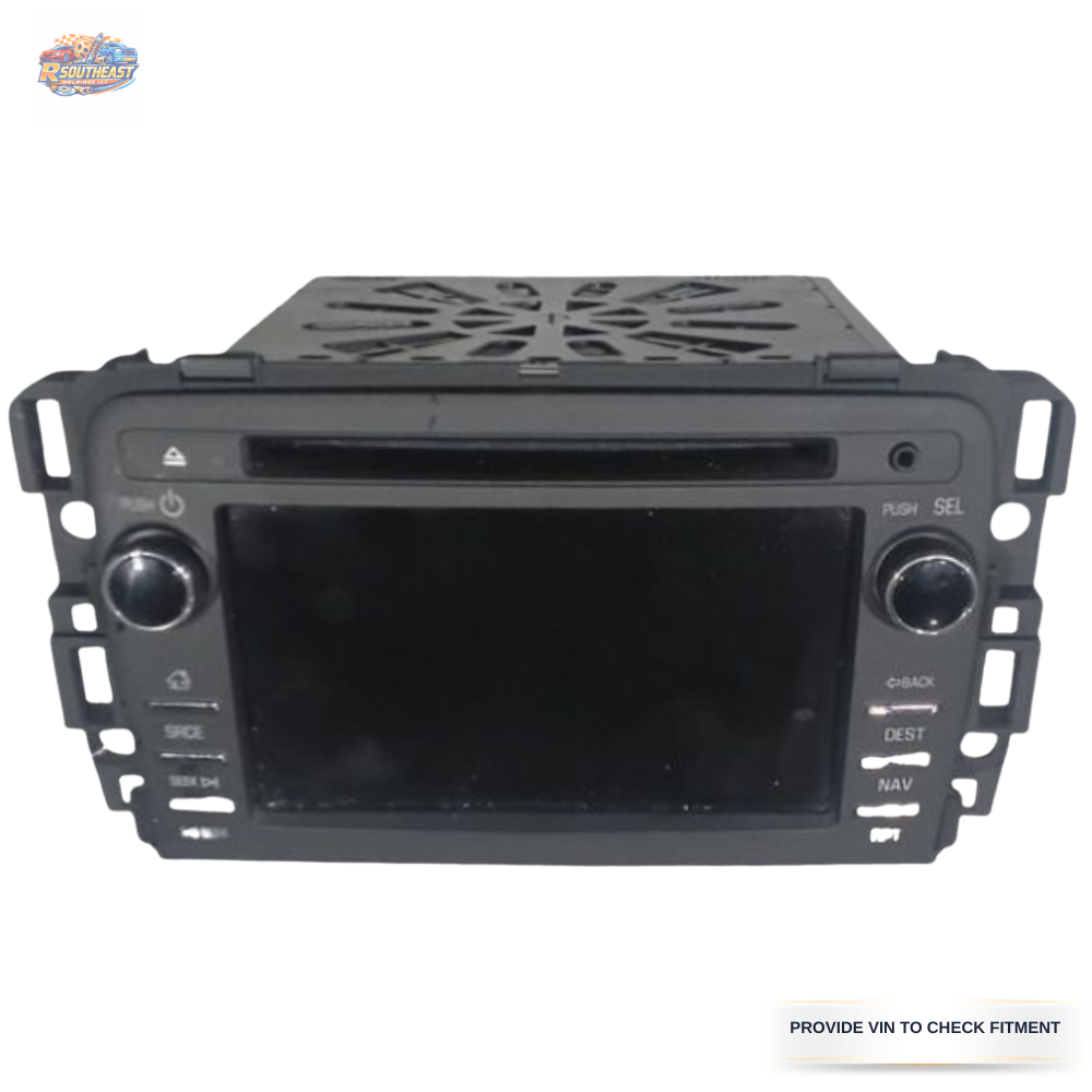 2016–2017 Chevrolet Traverse Radio Receiver Navigation With Display Screen OEM — view 1