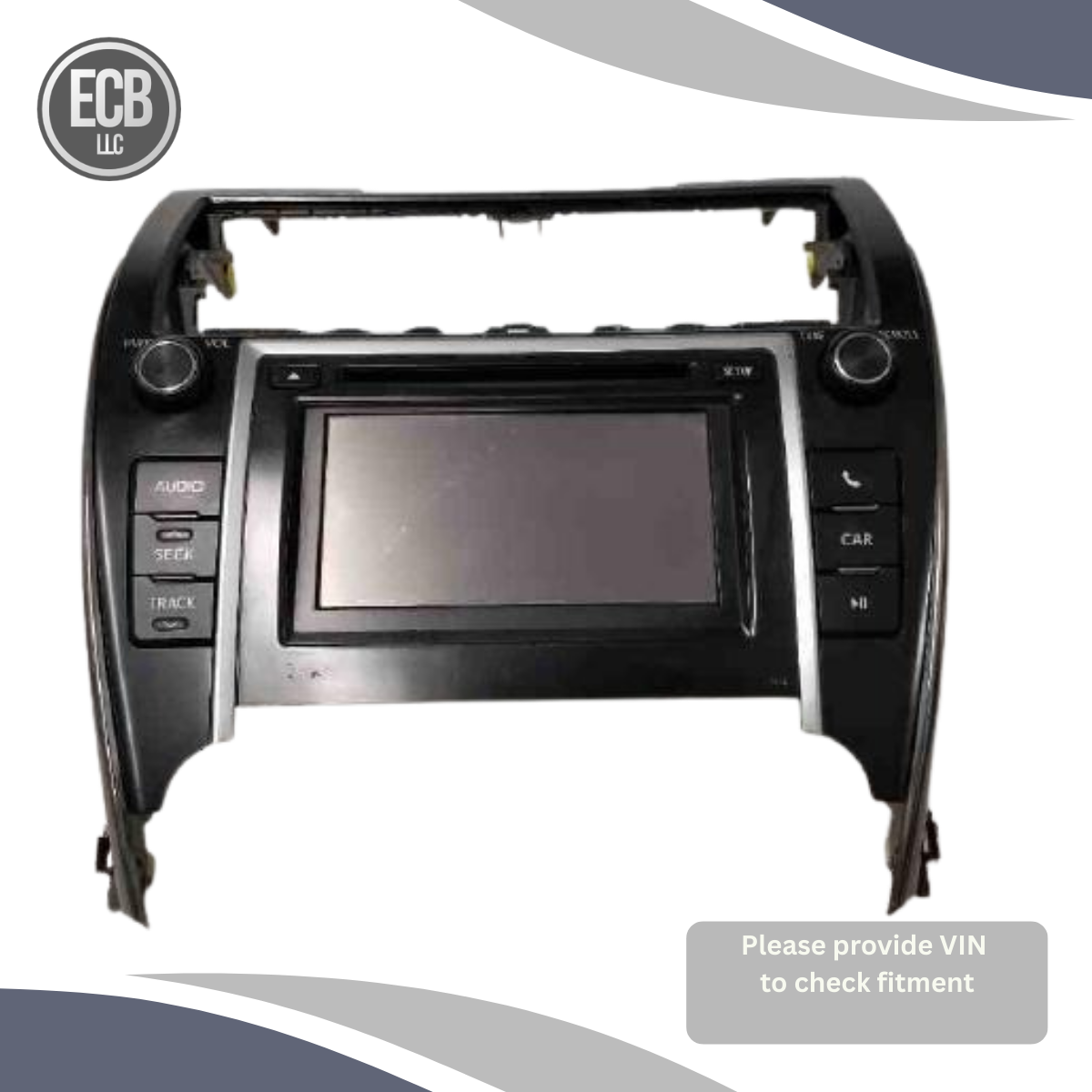 2012 Toyota Camry Radio AM/FM CD Display Receiver OEM — view 1