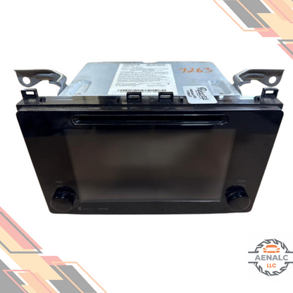 2017–2019 Toyota Corolla Radio Display Receiver 100638 OEM — view 1