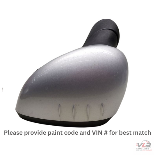 2011–2019 Ford Fiesta Left Driver Side View Door Mirror Silver OEM — view 1