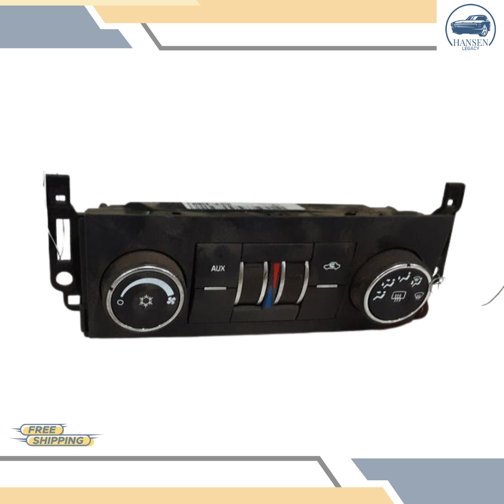 2007–2009 Chevrolet Tahoe A/C AC Heater Temperature Controls 07 08 09 — view 1