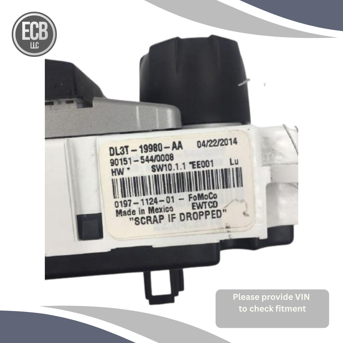 2013–2014 Ford F150 A/C Heater Climate Temperature Controls OEM — view 2