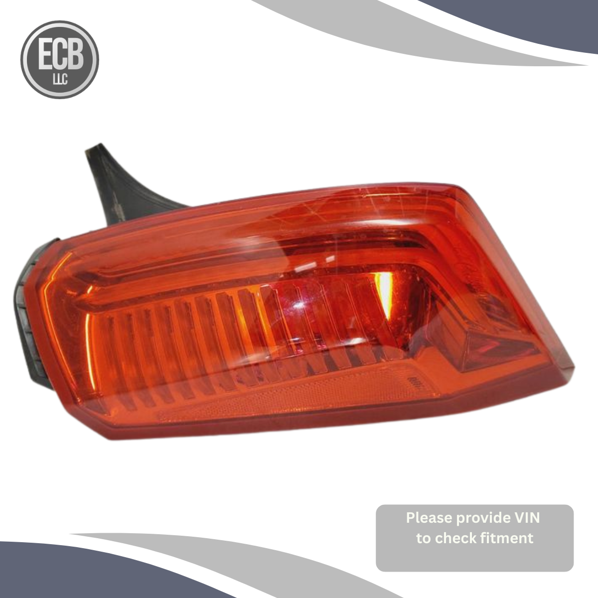 2014–2019 Cadillac CTS Right Passenger Tail Light Assembly OEM — view 1