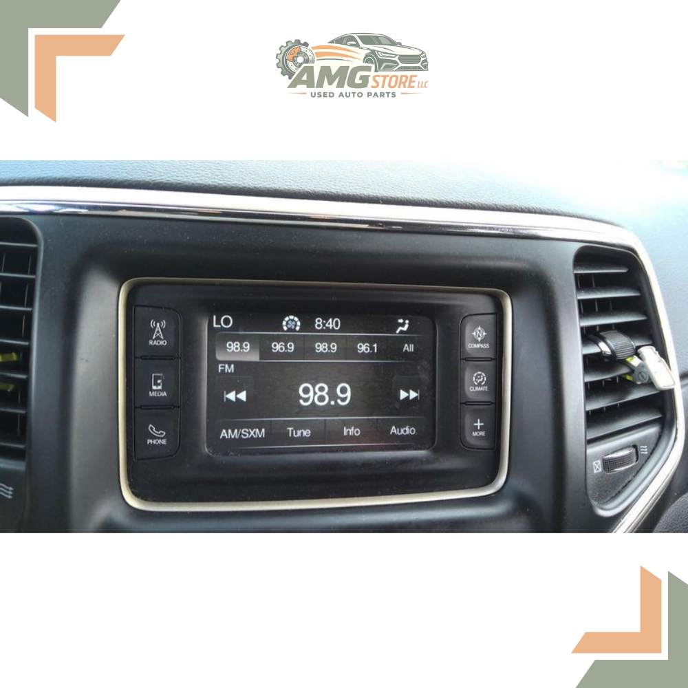 2016 Jeep Grand Cherokee Radio Receiver with Display Satellite — view 2