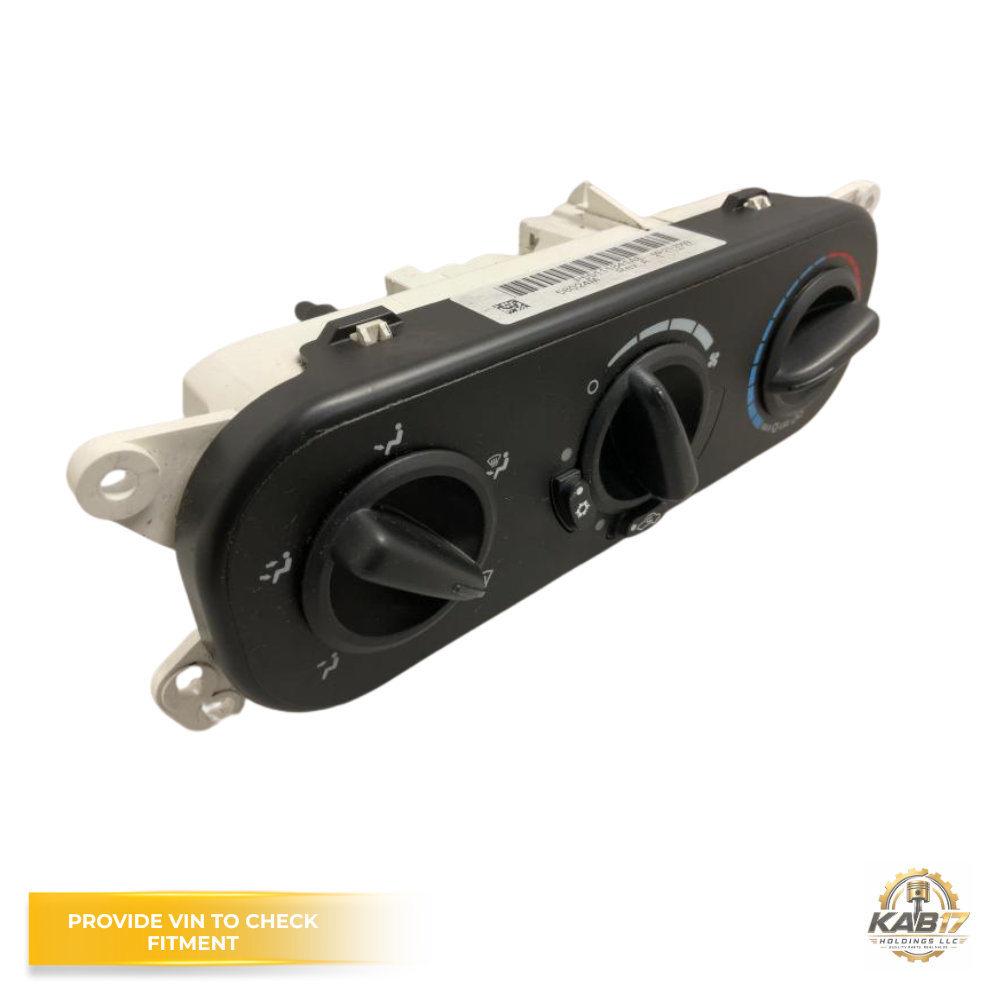 2007–2010 Jeep Wrangler Heater-AC Climate Temperature Control OEM — view 2