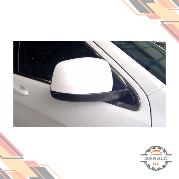 2011–2022 Jeep Grand Cherokee Passenger Side Door Mirror Assembly White Right — view 1