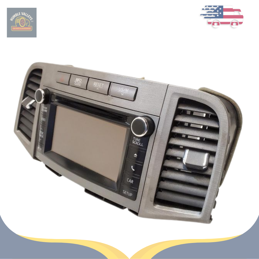 2013–2014 Toyota Venza 6.1" Radio Receiver Display Screen ID 57042 OEM — view 2