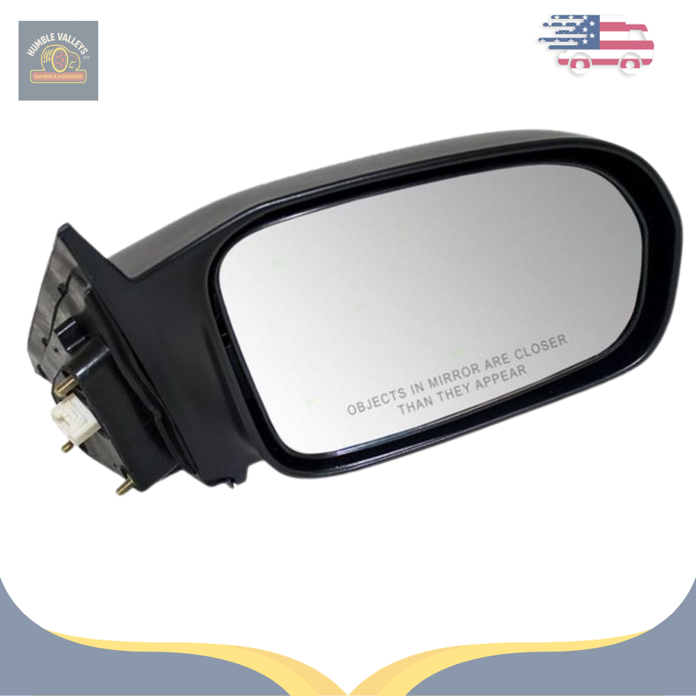 2001–2005 Honda Civic Right Passenger Side View Door Mirror Power Black OEM RH — view 3