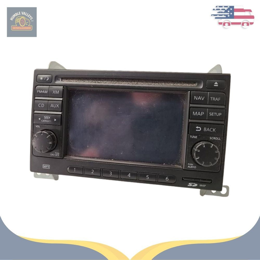 2011 Nissan Juke Radio Receiver Navigation with Display — view 1
