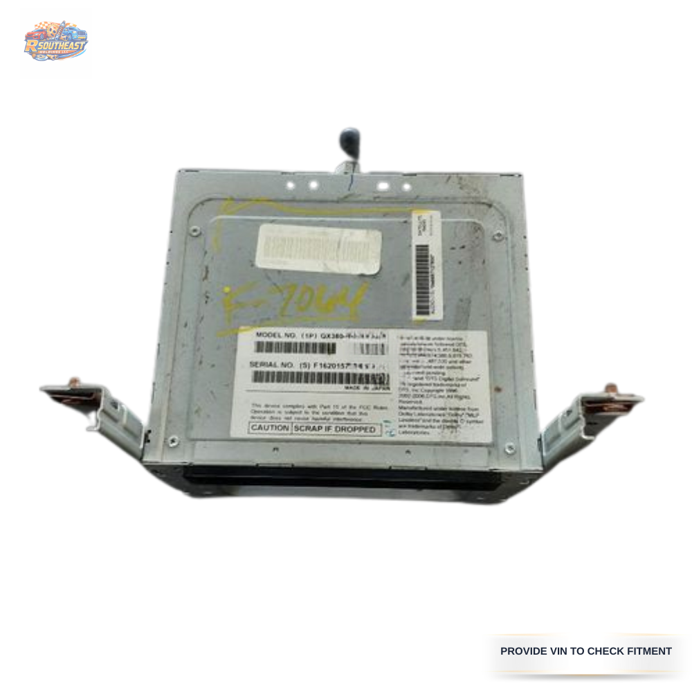 2012 FORD F-150 AM FM RADIO RECEIVER SINGLE DISC SATELLITE W NAV CL3T-19C156-AA — view 1