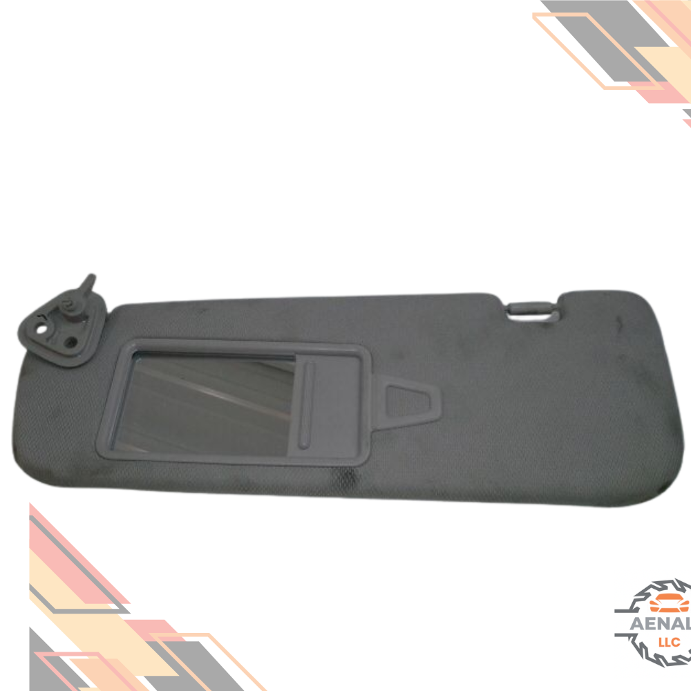 2009–2016 Hyundai Genesis LH Driver Sunvisor Sun Visor with Mirror & Extender OEM — view 1
