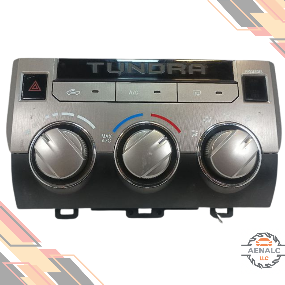 2014–2020 Toyota Tundra A/C AC Manual Heater Temperature Control Unit OEM — view 1