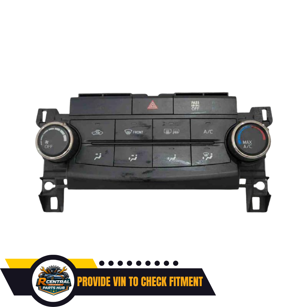 2015–2017 Toyota Camry Manual A/C AC Climate Heater Control — view 2