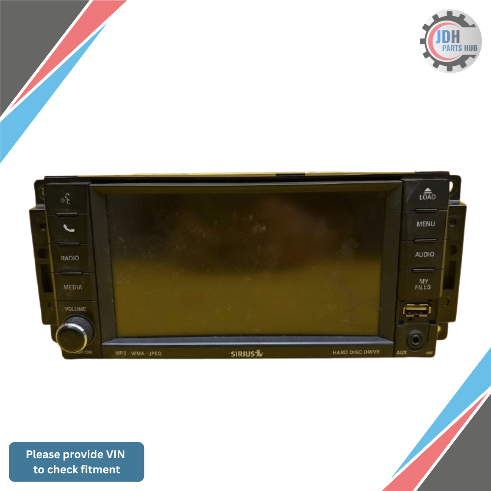 2010 Dodge Caravan Radio Receiver with Satellite OEM — view 1