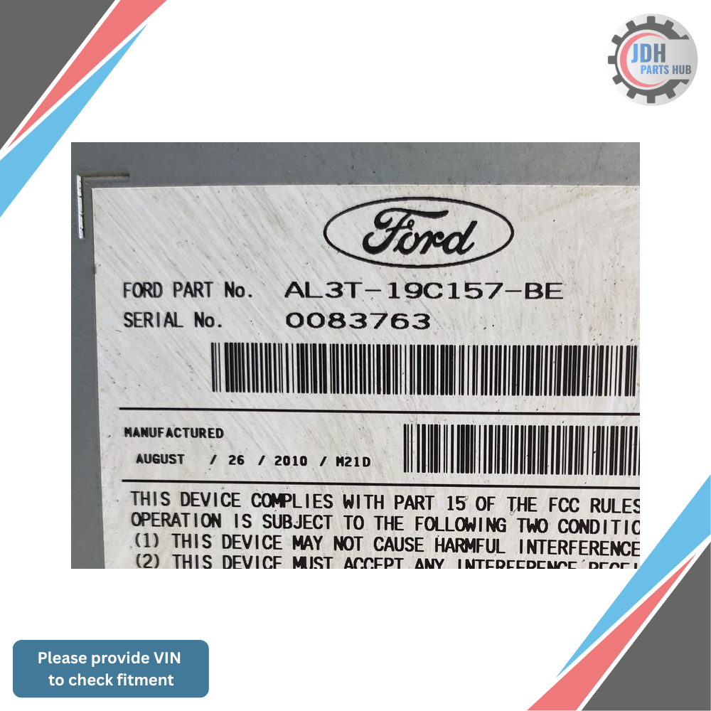 2010 Ford F-150 Radio CD Player Receiver with Satellite OEM — view 4