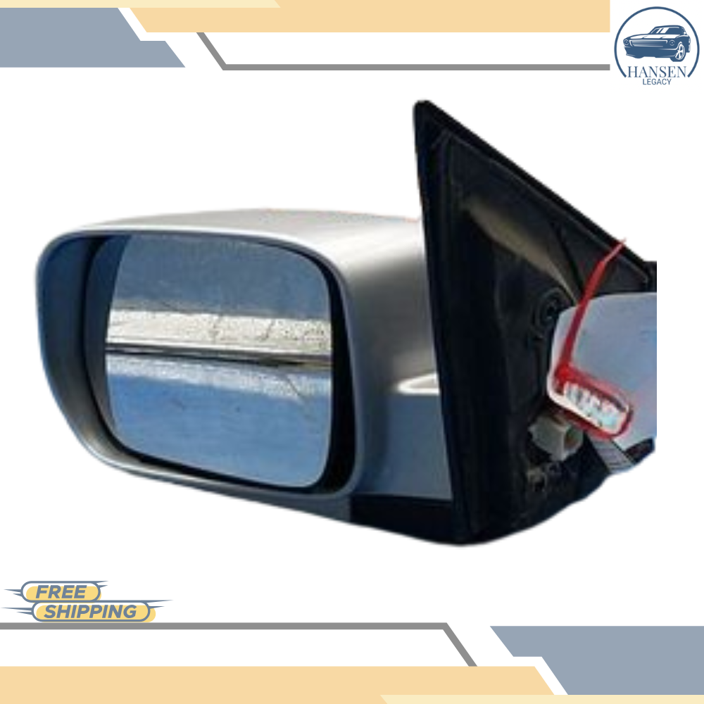 2003–2008 Honda Pilot LH Driver Side View Door Mirror Assembly OEM — view 2