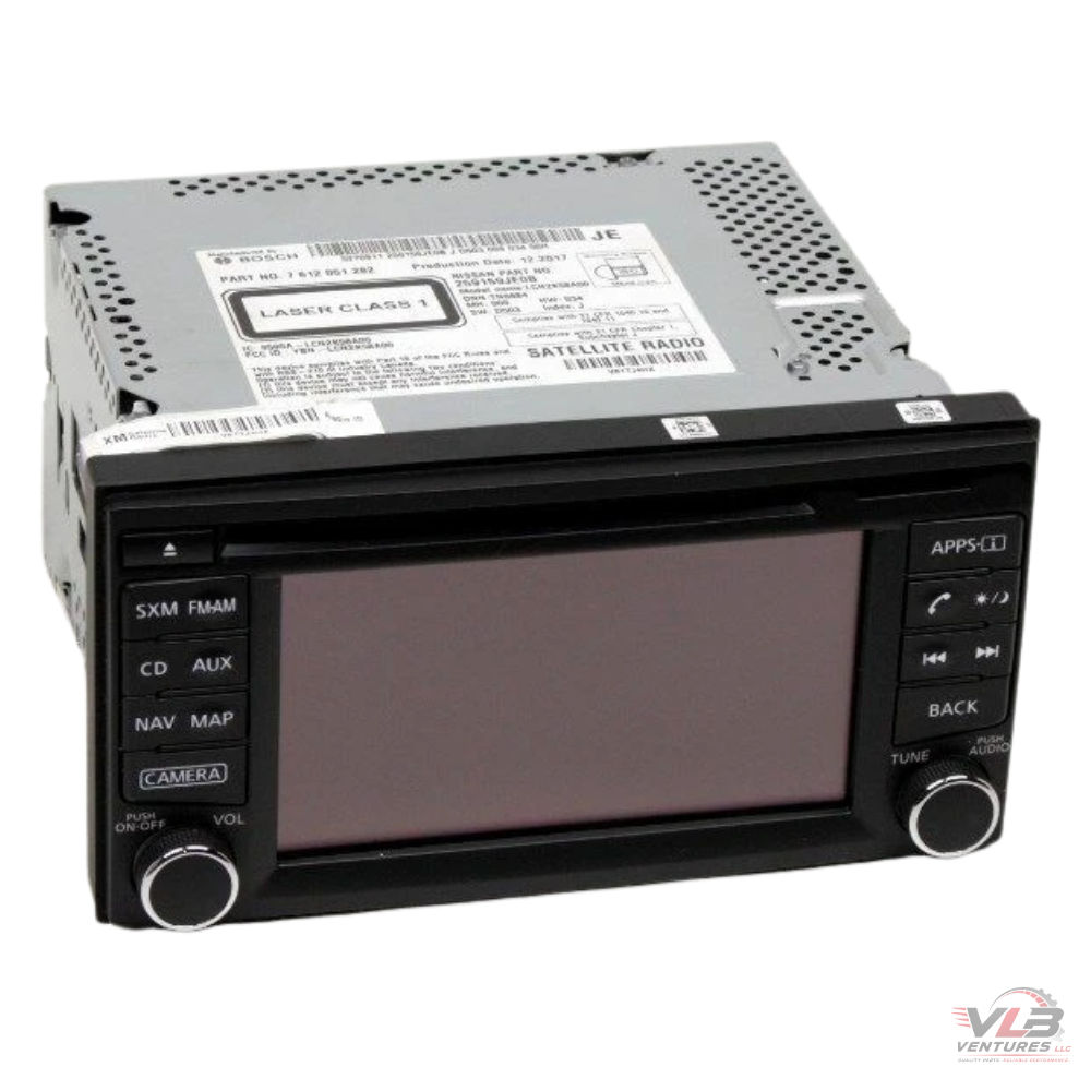 2015–2017 Nissan NV 200 1500 2500 3500 Radio Display Receiver NAV AM FM CD MP3 — view 1