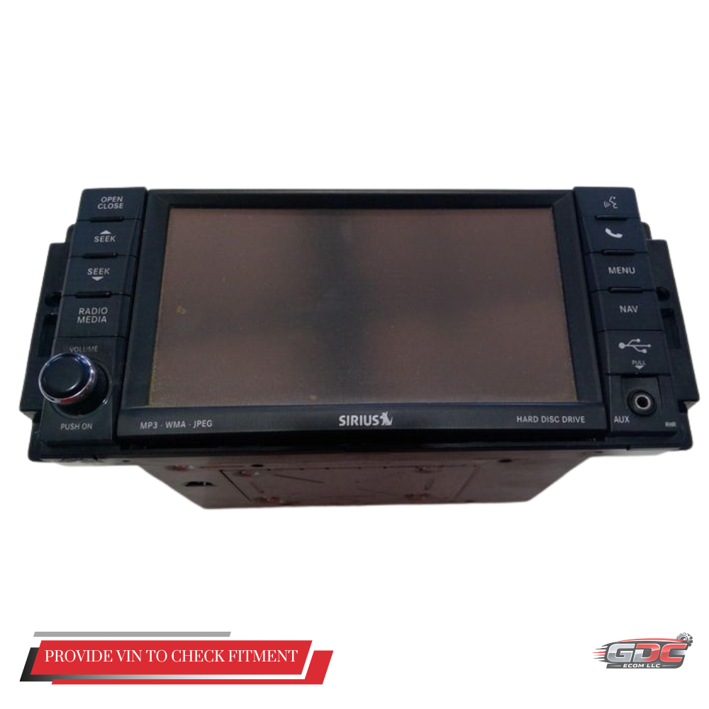 2013 Chrysler 200 AM-FM-CD-DVD-H<wbr/>DD Navigation UConnect Radio RHR OEM 13 — view 1