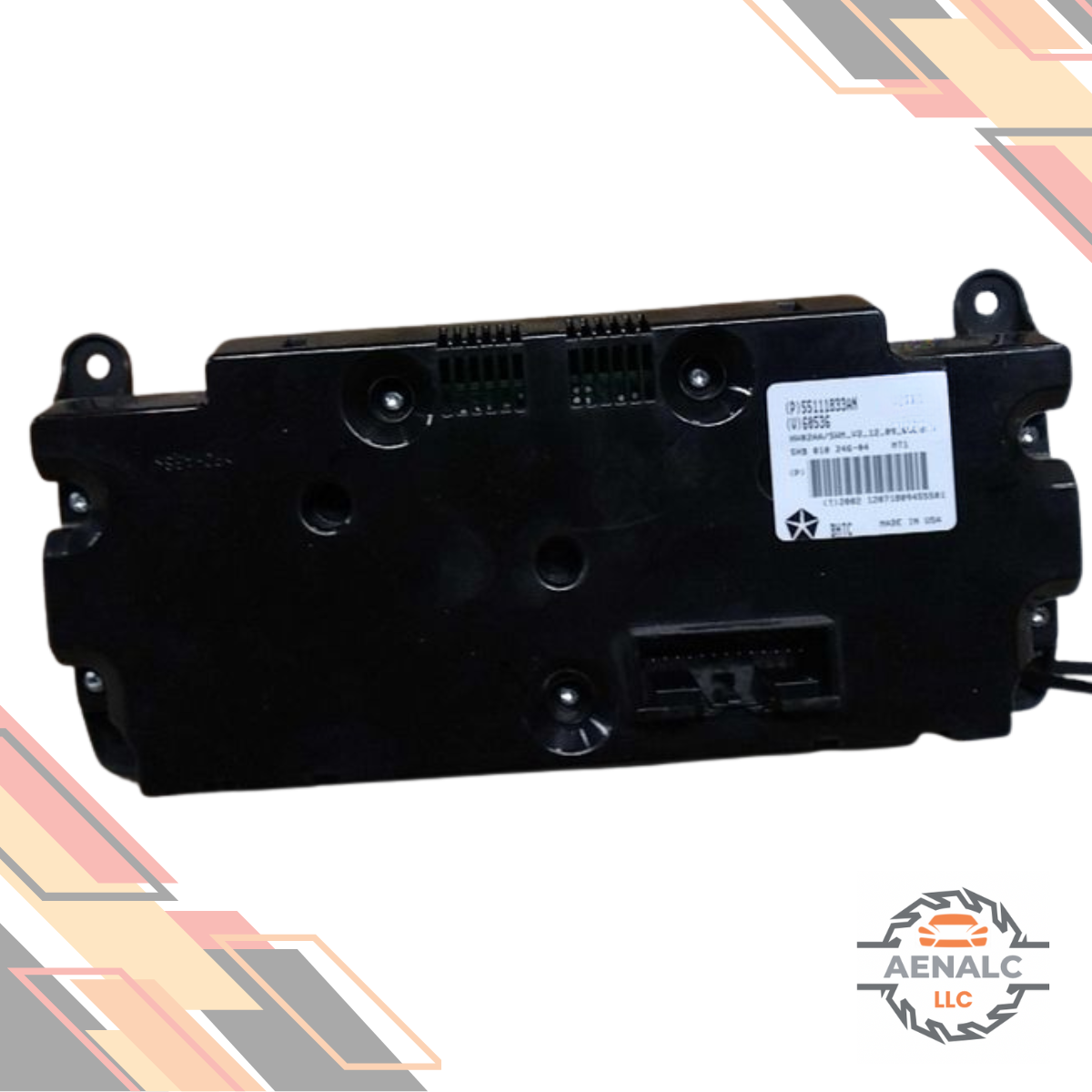 2011–2013 Jeep Grand Cherokee Manual Climate AC Heater Temperature Control — view 3
