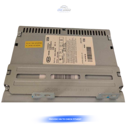 2015 Kia Optima Radio Receiver without Navigation 961602TAA1 OEM — view 1