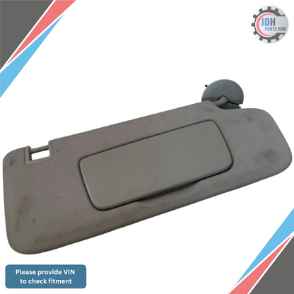 2020–2023 Chevrolet Equinox RH Passenger Sunvisor Sun Visor with Mirror & Light OEM — view 1