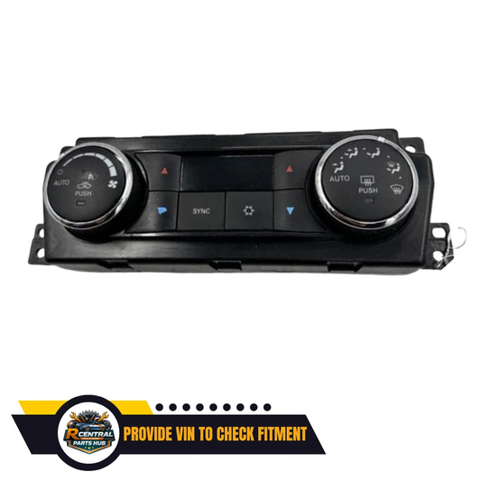 2011–2012 Dodge Ram 1500 AC Heater Climate Temperature Control with Dual Zone OEM — view 1