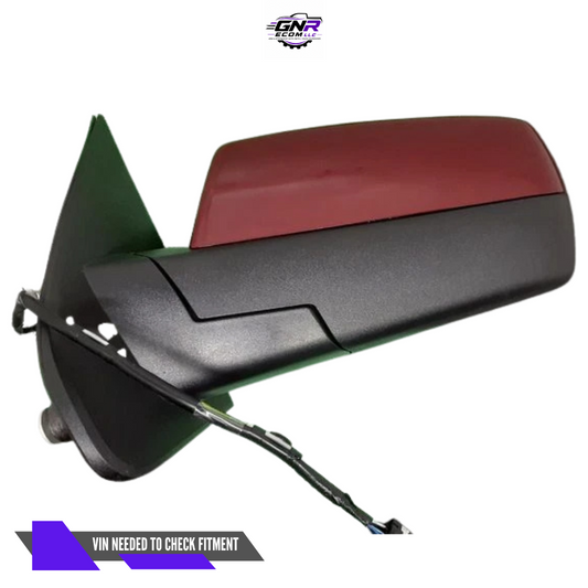 2014–2019 Chevrolet Silverado 1500 Left Driver Side View Door Mirror Maroon — view 1