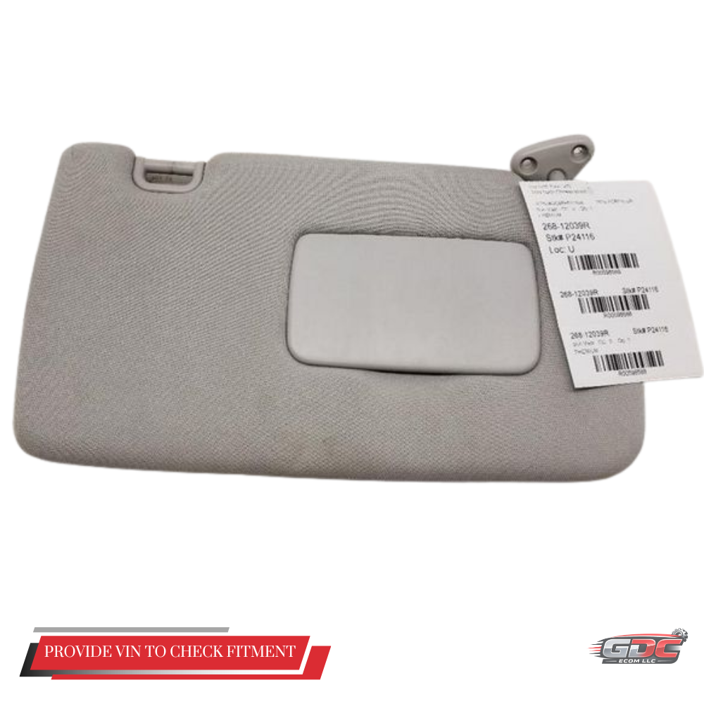 2014–2016 Subaru Forester Passenger RH Sun Visor OEM — view 3