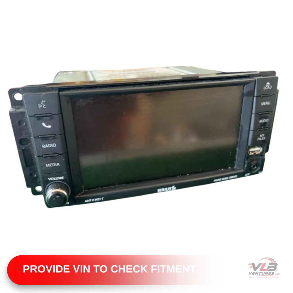 2012–2016 Chrysler Town & Country Multimedia SAT DVD Radio RBZ OEM — view 1