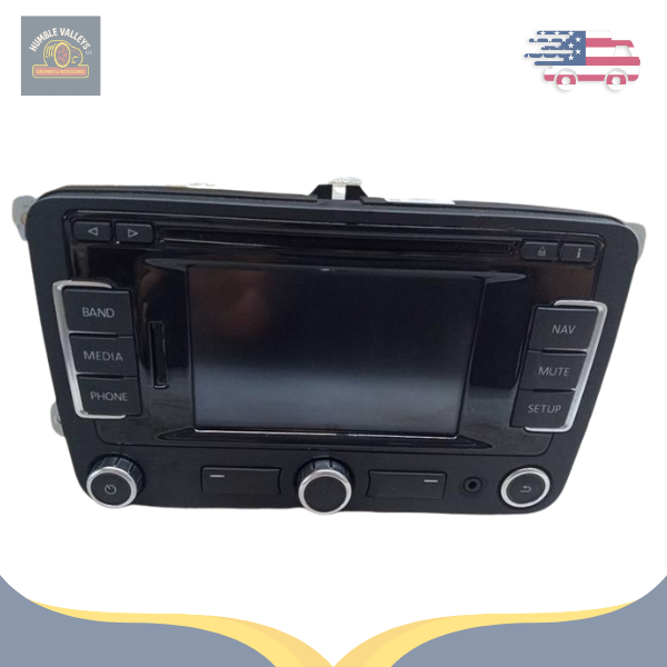 2009–2017 Volkswagen Tiguan CD DVD with Navigation GPS Radio Receiver Unit — view 5
